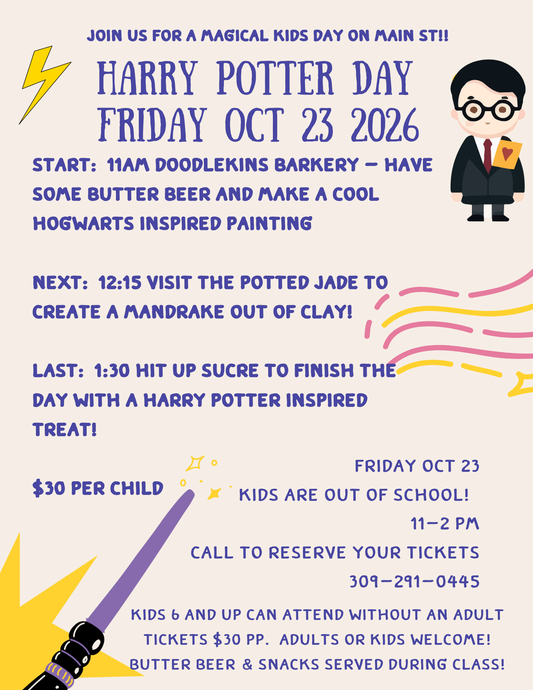 Harry Potter Day - Magic On Main Street Friday October 23rd from 11 am - 2 pm!