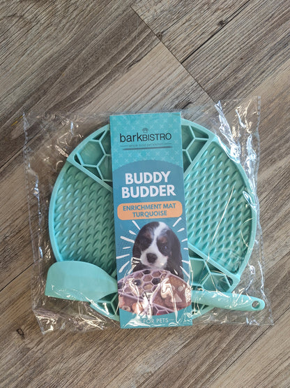 Buddy Budder Enrichment Mat with Spatula