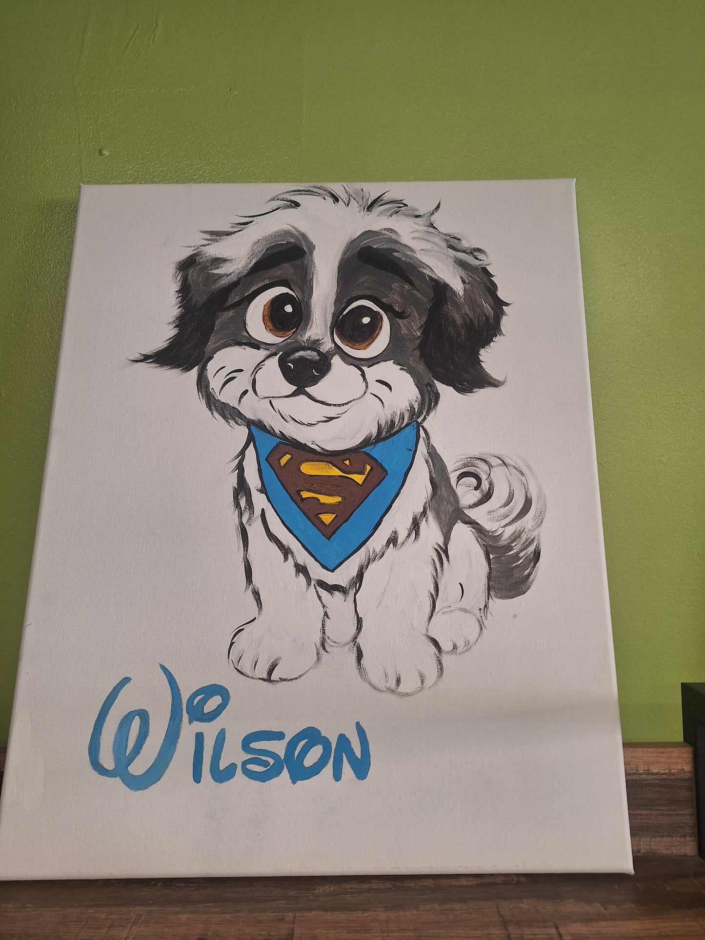 Paint Your Pup Party Realistic or Cartoon! - Side by side with a trained artist- Thurs Oct 9 530-830